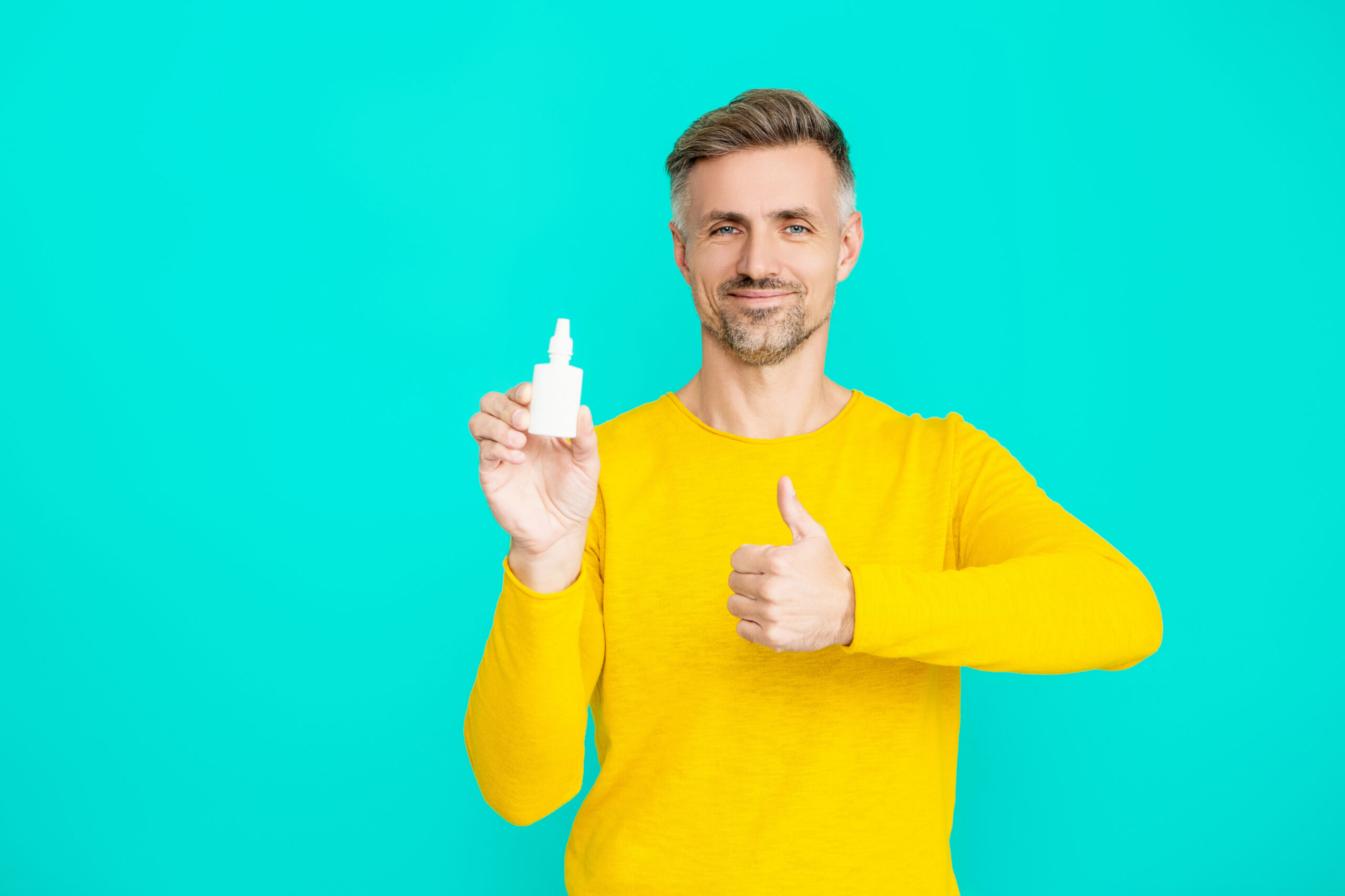 Man happy with reduced topical finasteride side effects